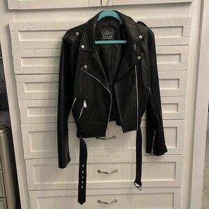 Levi Strauss faux leather jacket.  Never worn!